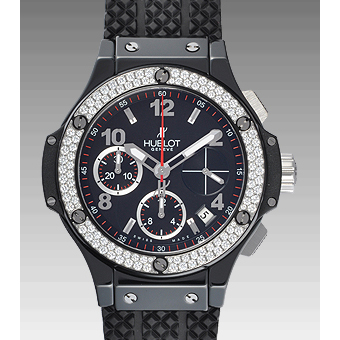 HUBLOT ウブロ ビッグバン コピー 342.CV.130.RX.114 ブラックマジック ダイヤモンド クロノグラフETA7750搭載